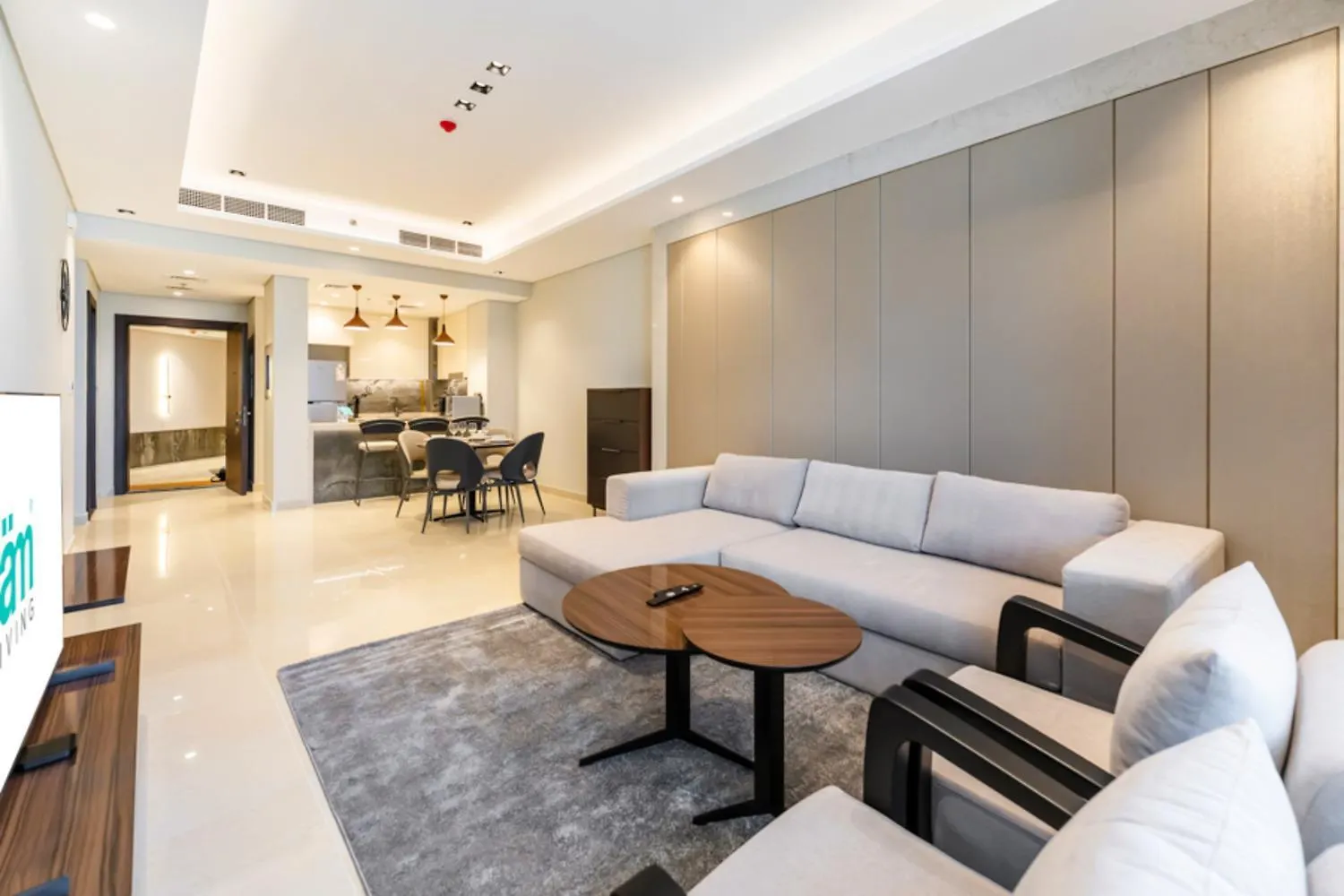 Апартаменты Fam Living - Nobles Tower, Brandnew 2B, Burj Views Дубай ОАЭ