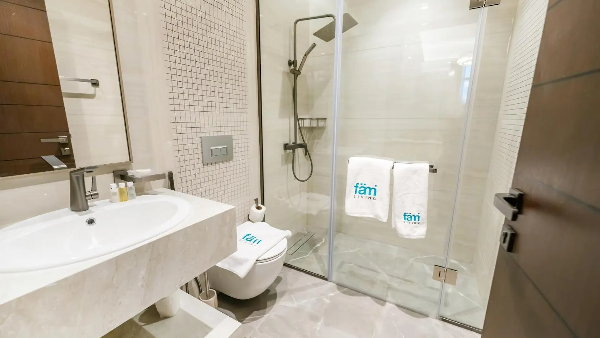 Апартаменты Fam Living - Nobles Tower, Brandnew 2B, Burj Views Дубай